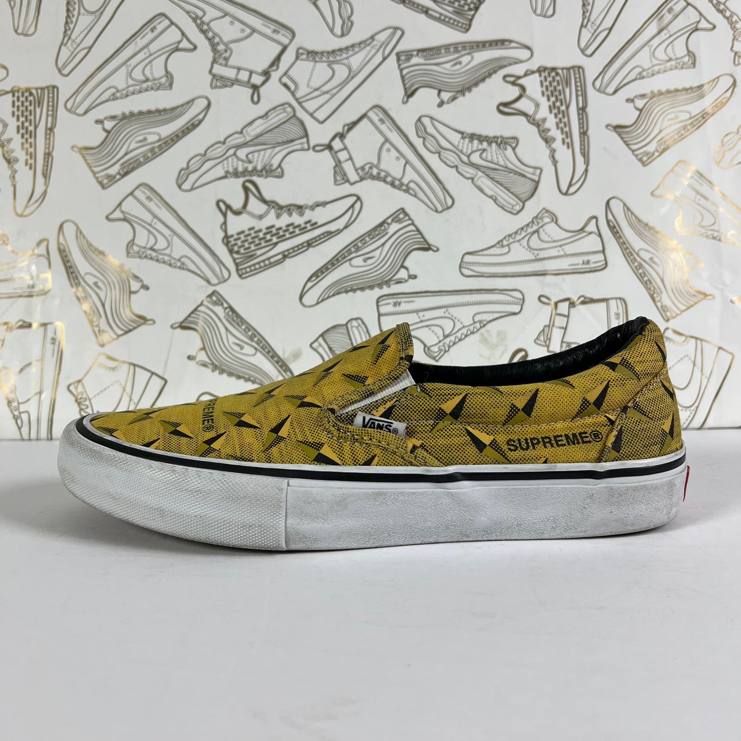 Supreme x Vans "Diamond Plate" USED