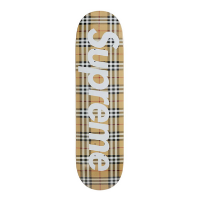 Supreme x Burberry Skateboard Deck (SS22)