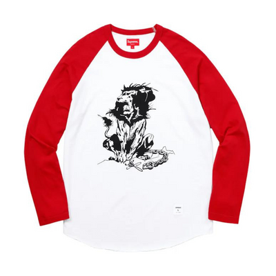 Supreme Lion Raglan Baseball Top (SS18)