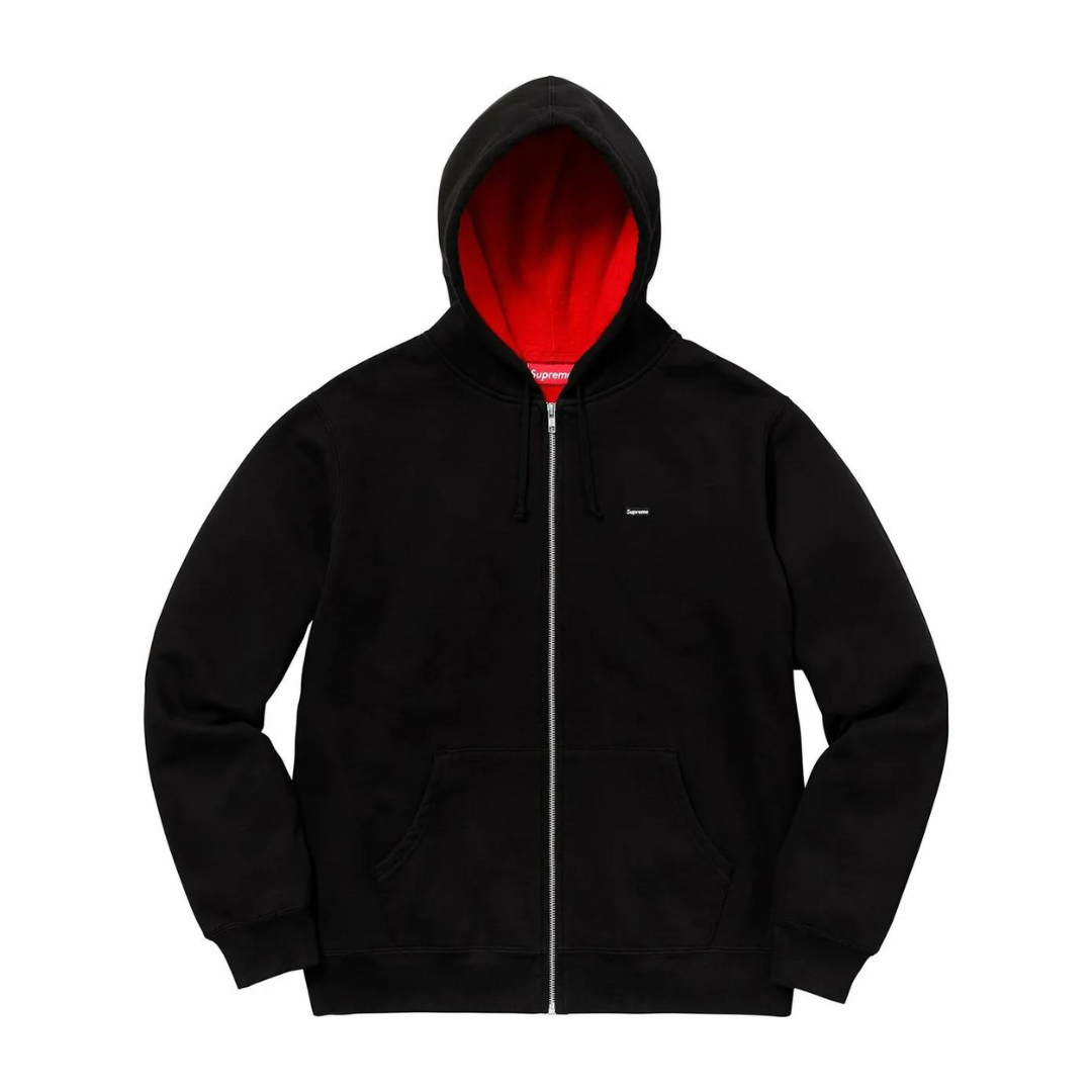 Supreme Contrast Zip Up Hooded Sweatshirt (SS18)