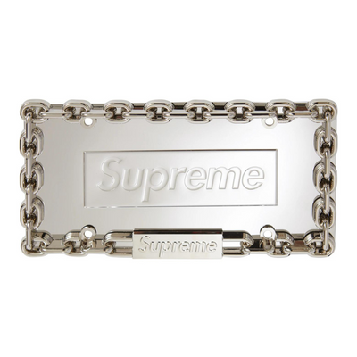Supreme Chain License Plate Frame (FW18)