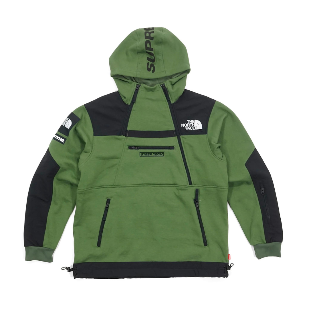 Supreme The North Face Steep Tech Hooded Sweatshirt