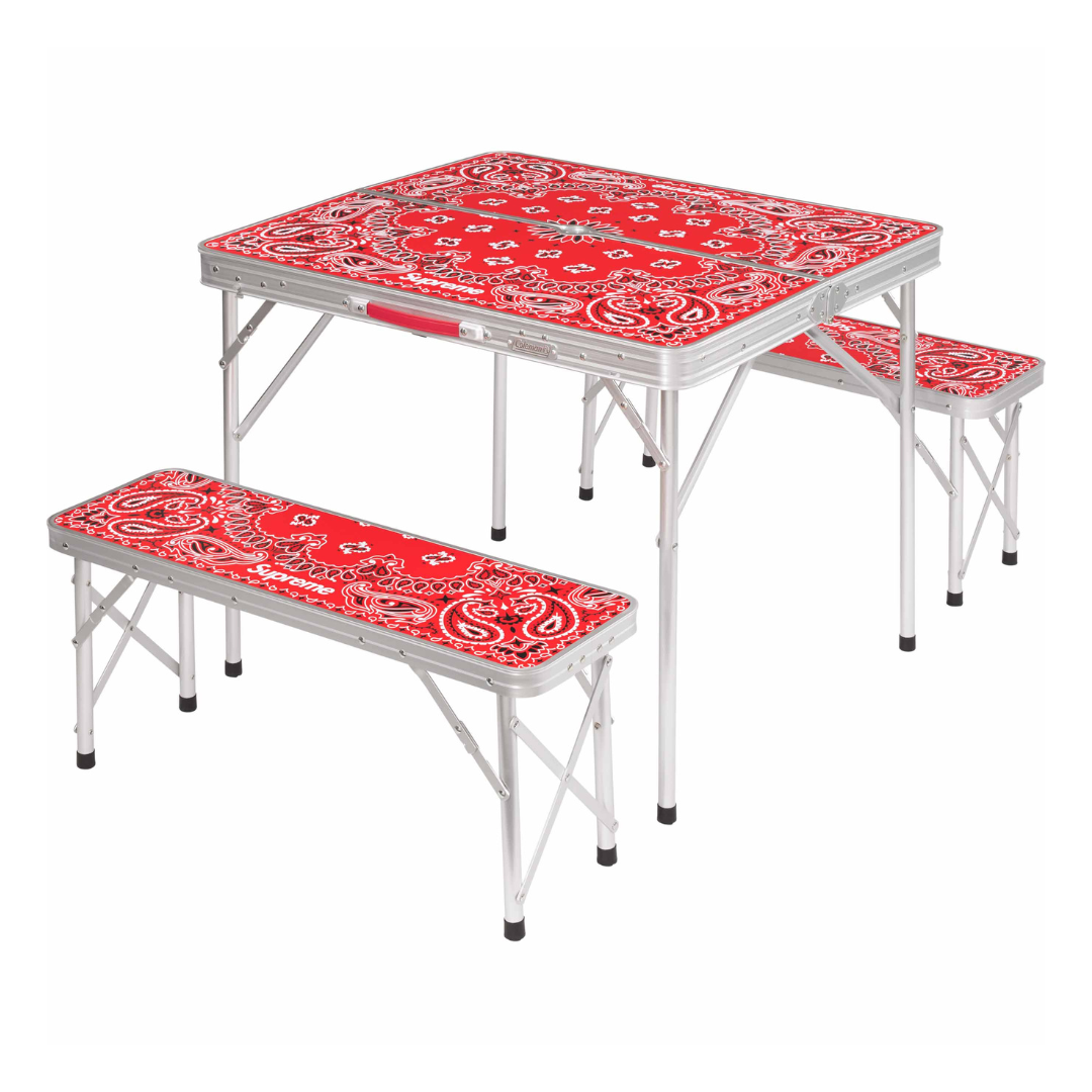 Supreme x Coleman Folding Table Set