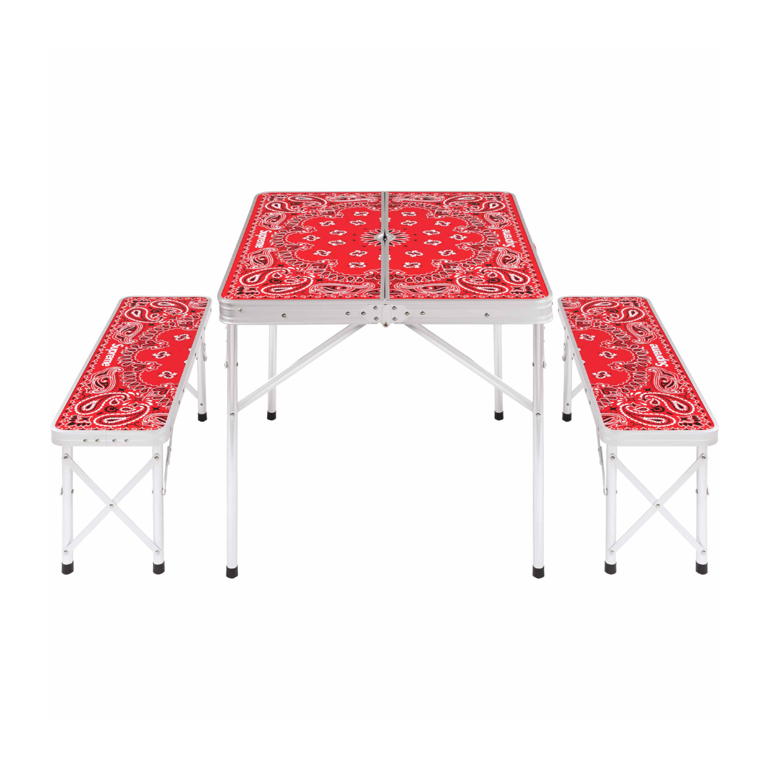 Supreme x Coleman Folding Table Set